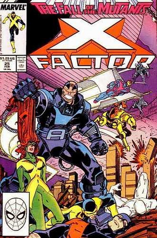 Cover of X-Factor (Vol 1) #25. One of 250,000 Vintage American Comics on sale from Krypton!