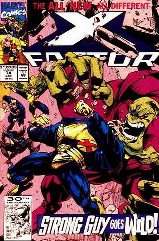Cover of X-Factor (Vol 1) #74. One of 250,000 Vintage American Comics on sale from Krypton!