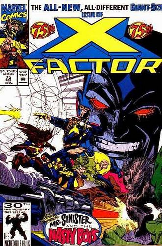 Cover of X-Factor (Vol 1) #75. One of 250,000 Vintage American Comics on sale from Krypton!