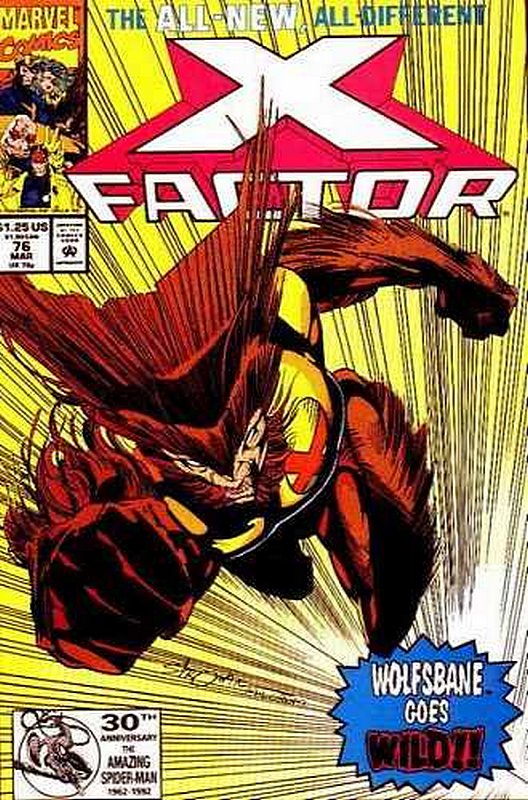 Cover of X-Factor (Vol 1) #76. One of 250,000 Vintage American Comics on sale from Krypton!