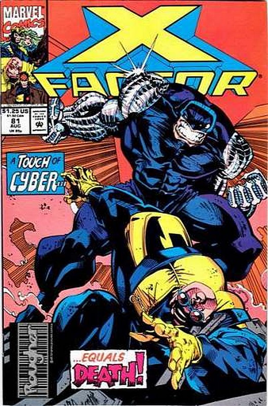 Cover of X-Factor (Vol 1) #81. One of 250,000 Vintage American Comics on sale from Krypton!