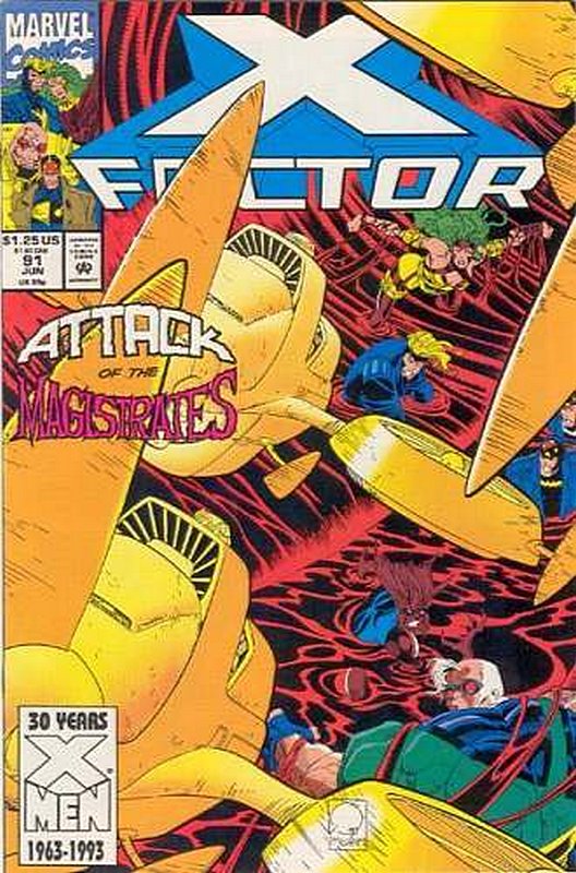 Cover of X-Factor (Vol 1) #91. One of 250,000 Vintage American Comics on sale from Krypton!