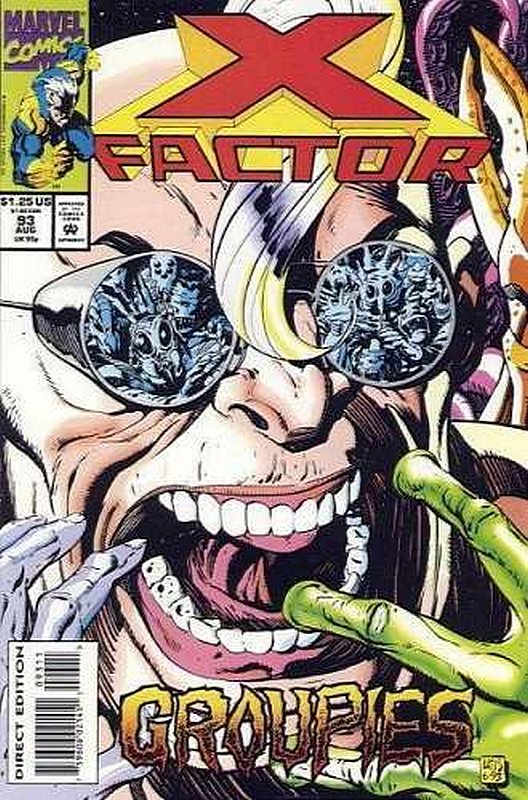 Cover of X-Factor (Vol 1) #93. One of 250,000 Vintage American Comics on sale from Krypton!