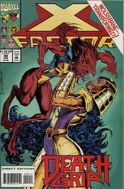 Cover of X-Factor (Vol 1) #99. One of 250,000 Vintage American Comics on sale from Krypton!