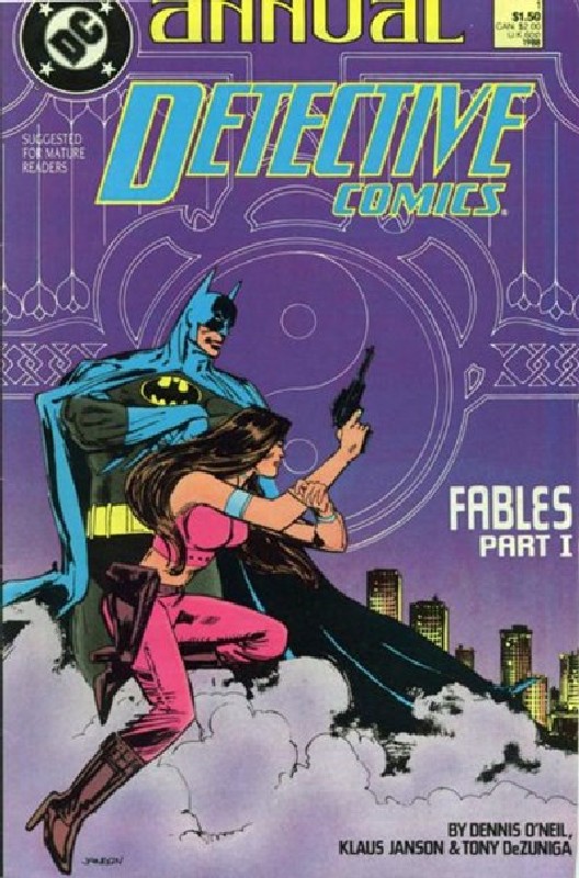 Cover of Detective Comics Annual #1. One of 250,000 Vintage American Comics on sale from Krypton!