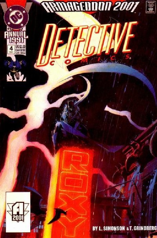 Cover of Detective Comics Annual #4. One of 250,000 Vintage American Comics on sale from Krypton!