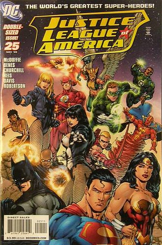 Cover of Justice League of America (Vol 2) #25. One of 250,000 Vintage American Comics on sale from Krypton!