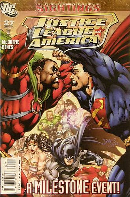 Cover of Justice League of America (Vol 2) #27. One of 250,000 Vintage American Comics on sale from Krypton!