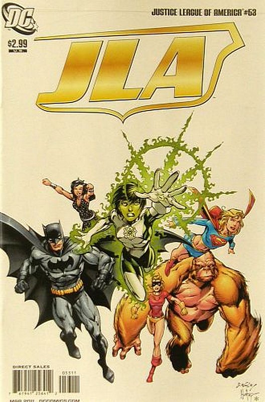 Cover of Justice League of America (Vol 2) #53. One of 250,000 Vintage American Comics on sale from Krypton!