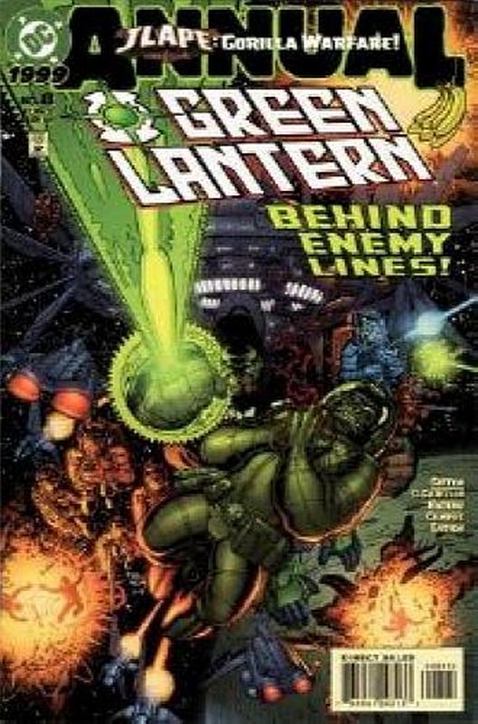 Cover of Green Lantern Annual #8. One of 250,000 Vintage American Comics on sale from Krypton!