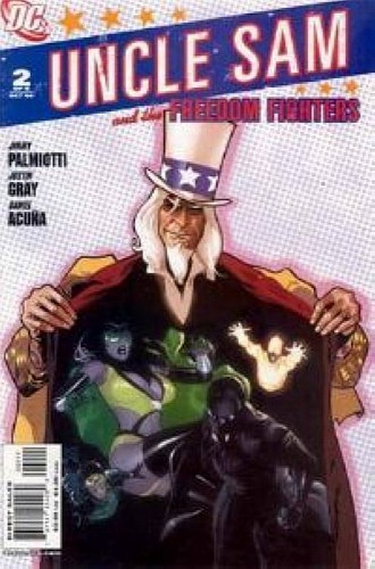 Cover of Uncle Sam & The Freedom Fighters (Vol 1) #2. One of 250,000 Vintage American Comics on sale from Krypton!