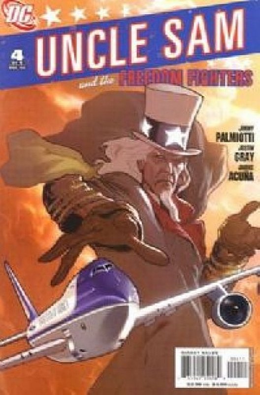 Cover of Uncle Sam & The Freedom Fighters (Vol 1) #4. One of 250,000 Vintage American Comics on sale from Krypton!