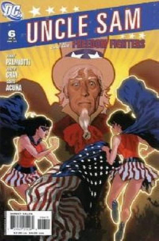Cover of Uncle Sam & The Freedom Fighters (Vol 1) #6. One of 250,000 Vintage American Comics on sale from Krypton!