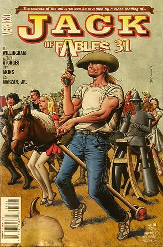 Cover of Jack of Fables (Vol 1) #31. One of 250,000 Vintage American Comics on sale from Krypton!