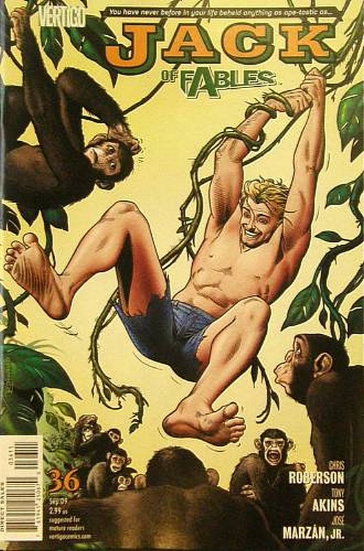 Cover of Jack of Fables (Vol 1) #36. One of 250,000 Vintage American Comics on sale from Krypton!