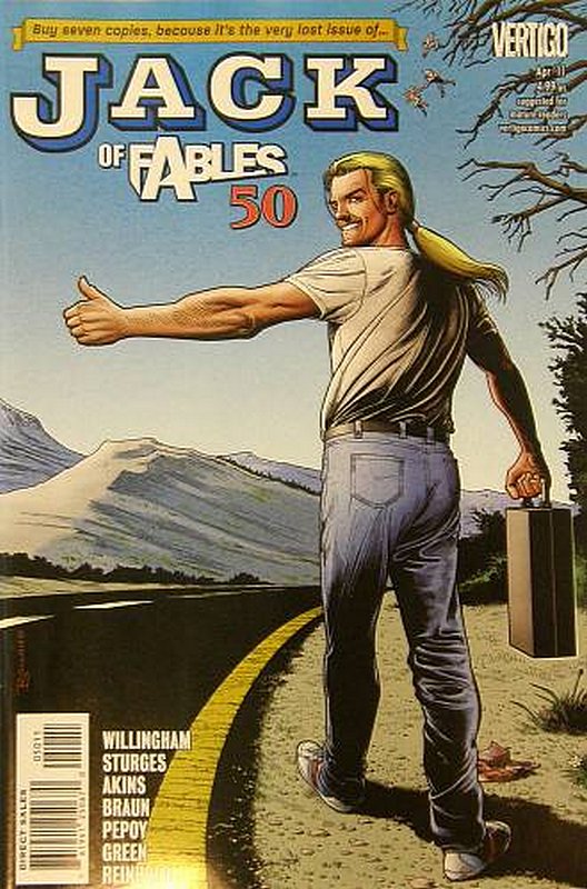 Cover of Jack of Fables (Vol 1) #50. One of 250,000 Vintage American Comics on sale from Krypton!