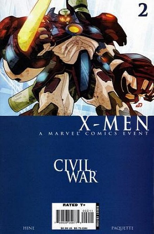 Cover of Civil War: X-Men (2006 Ltd) #2. One of 250,000 Vintage American Comics on sale from Krypton!