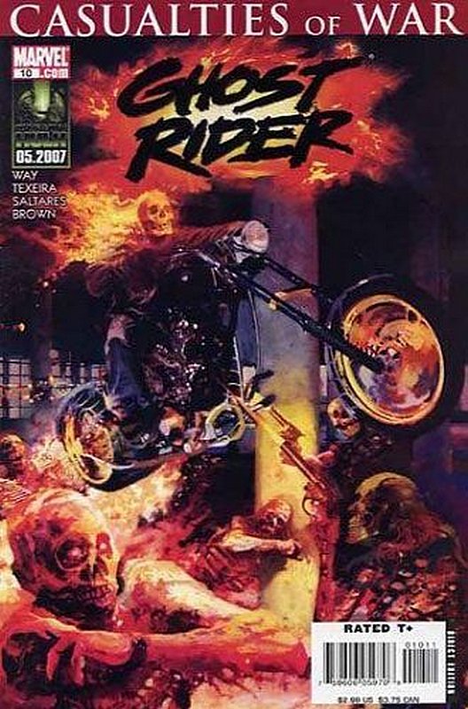 Cover of Ghost Rider (Vol 3) #10. One of 250,000 Vintage American Comics on sale from Krypton!
