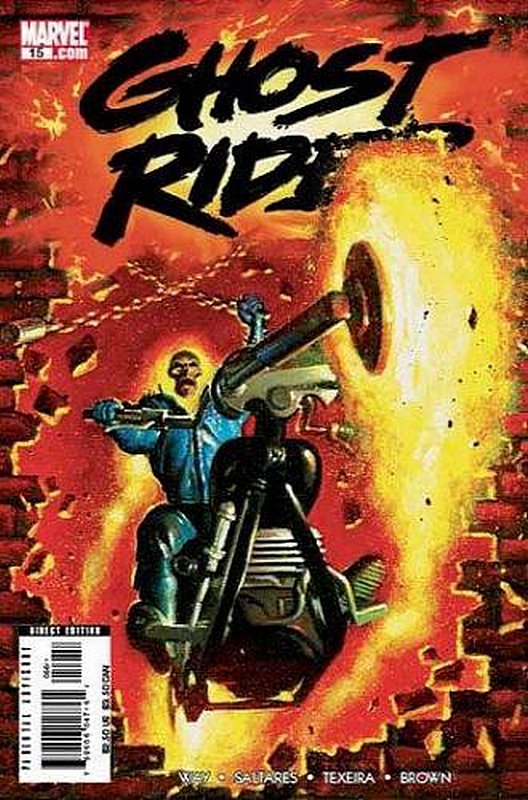 Cover of Ghost Rider (Vol 3) #15. One of 250,000 Vintage American Comics on sale from Krypton!