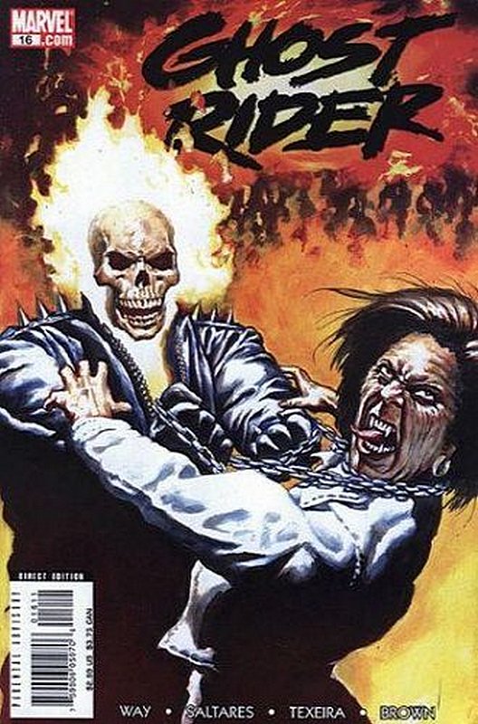 Cover of Ghost Rider (Vol 3) #16. One of 250,000 Vintage American Comics on sale from Krypton!
