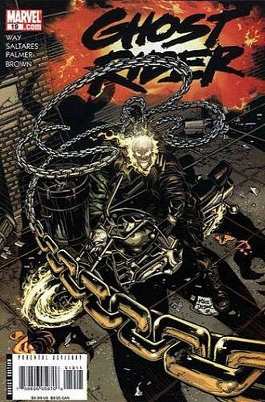 Cover of Ghost Rider (Vol 3) #19. One of 250,000 Vintage American Comics on sale from Krypton!