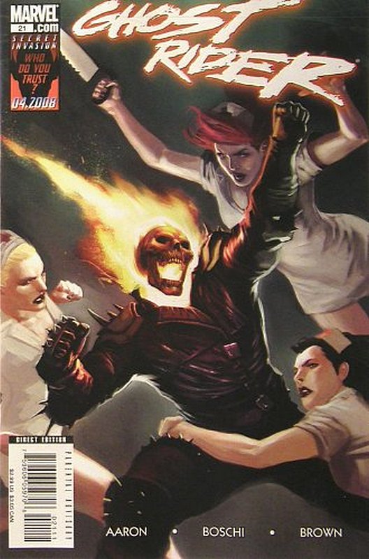 Cover of Ghost Rider (Vol 3) #21. One of 250,000 Vintage American Comics on sale from Krypton!