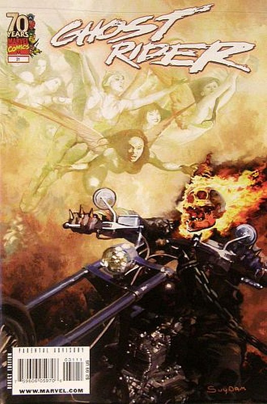 Cover of Ghost Rider (Vol 3) #31. One of 250,000 Vintage American Comics on sale from Krypton!