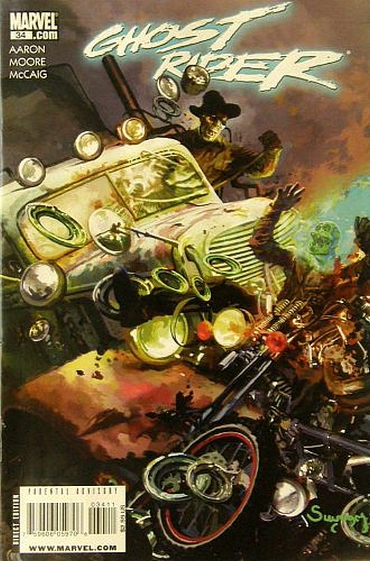 Cover of Ghost Rider (Vol 3) #34. One of 250,000 Vintage American Comics on sale from Krypton!