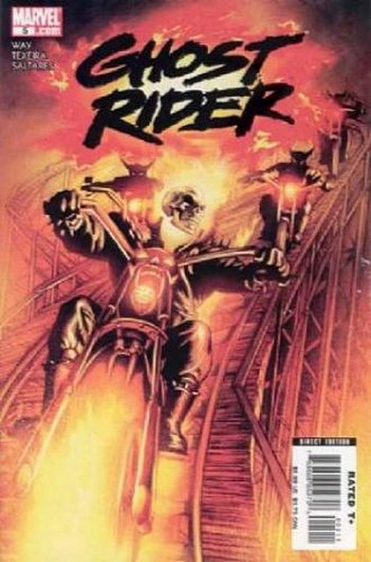 Cover of Ghost Rider (Vol 3) #5. One of 250,000 Vintage American Comics on sale from Krypton!