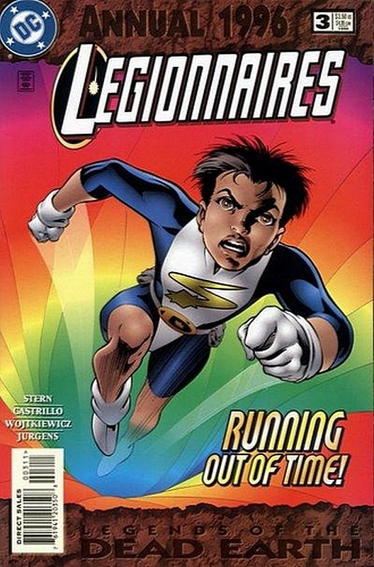 Cover of Legionnaires Annual (Vol 1) #3. One of 250,000 Vintage American Comics on sale from Krypton!