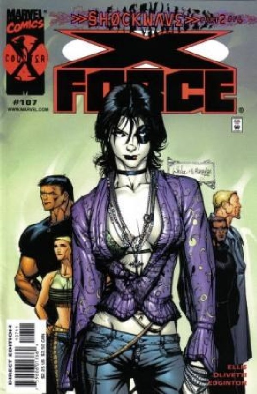Cover of X-Force (Vol 1) #107. One of 250,000 Vintage American Comics on sale from Krypton!