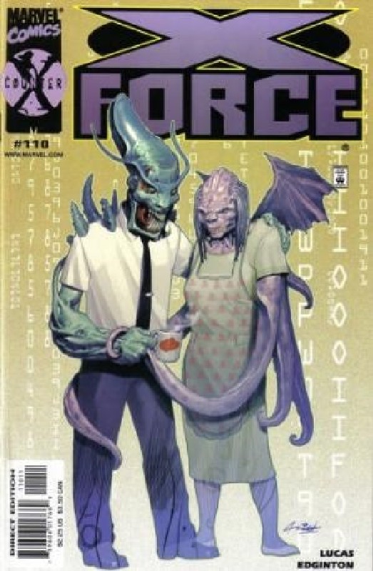 Cover of X-Force (Vol 1) #110. One of 250,000 Vintage American Comics on sale from Krypton!