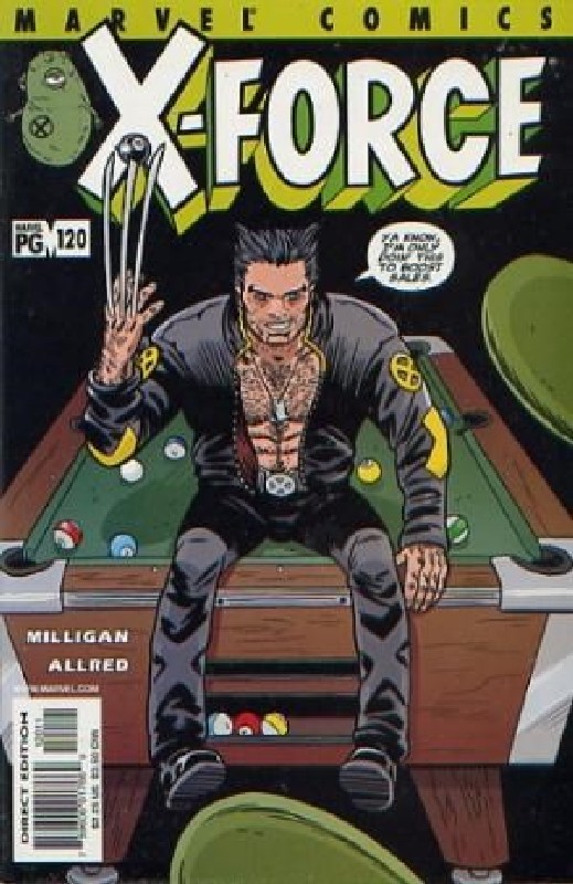 Cover of X-Force (Vol 1) #120. One of 250,000 Vintage American Comics on sale from Krypton!