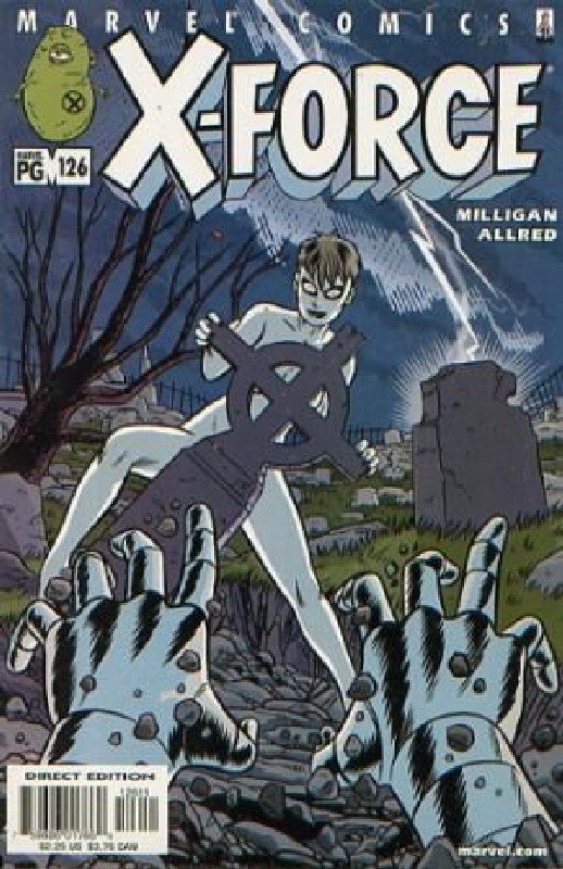 Cover of X-Force (Vol 1) #126. One of 250,000 Vintage American Comics on sale from Krypton!