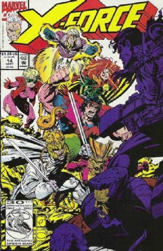 Cover of X-Force (Vol 1) #14. One of 250,000 Vintage American Comics on sale from Krypton!