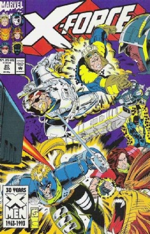 Cover of X-Force (Vol 1) #20. One of 250,000 Vintage American Comics on sale from Krypton!