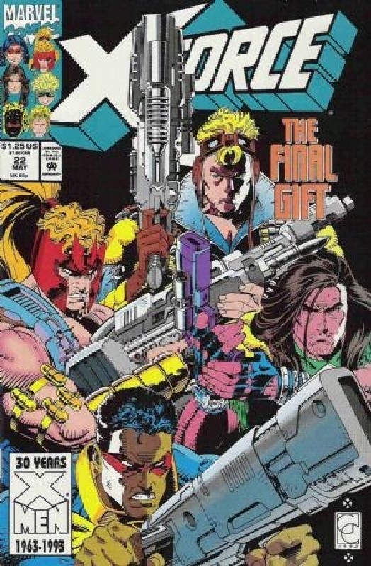 Cover of X-Force (Vol 1) #22. One of 250,000 Vintage American Comics on sale from Krypton!