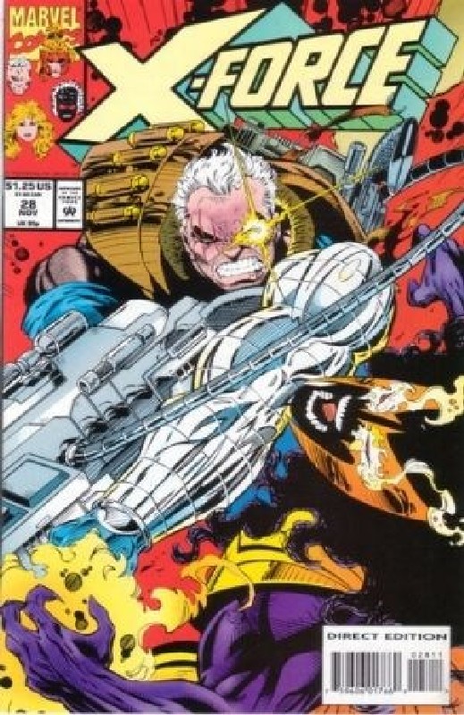 Cover of X-Force (Vol 1) #28. One of 250,000 Vintage American Comics on sale from Krypton!