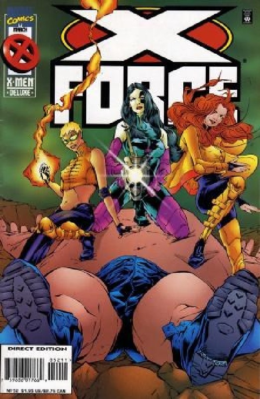 Cover of X-Force (Vol 1) #52. One of 250,000 Vintage American Comics on sale from Krypton!
