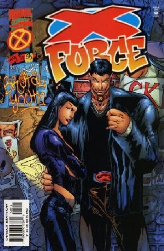 Cover of X-Force (Vol 1) #65. One of 250,000 Vintage American Comics on sale from Krypton!