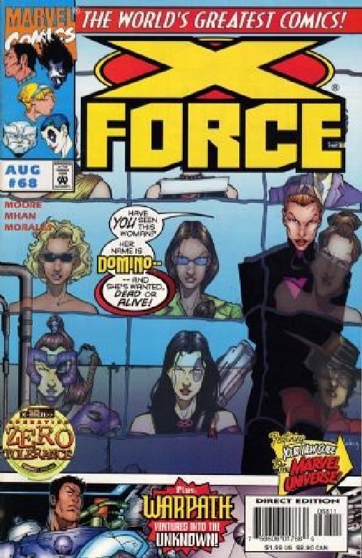 Cover of X-Force (Vol 1) #68. One of 250,000 Vintage American Comics on sale from Krypton!