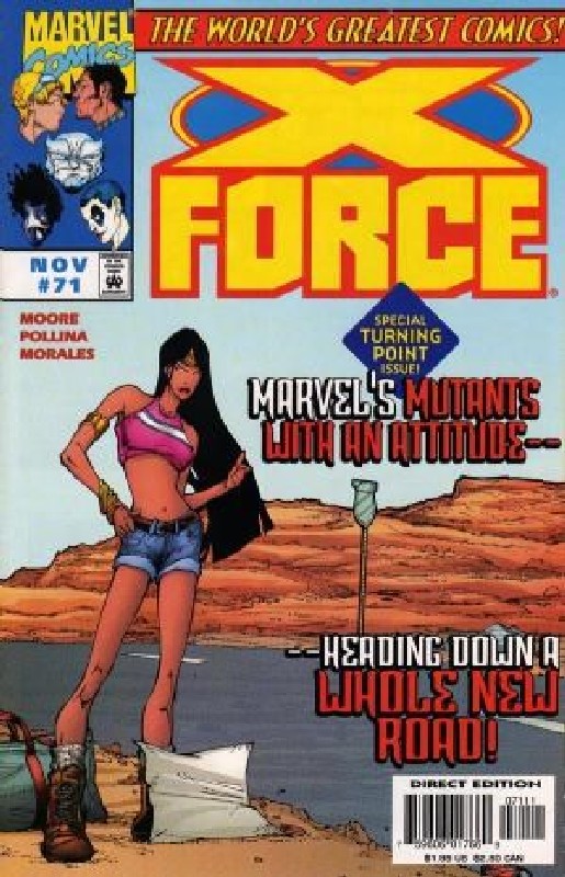 Cover of X-Force (Vol 1) #71. One of 250,000 Vintage American Comics on sale from Krypton!