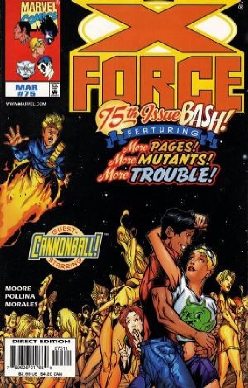 Cover of X-Force (Vol 1) #75. One of 250,000 Vintage American Comics on sale from Krypton!