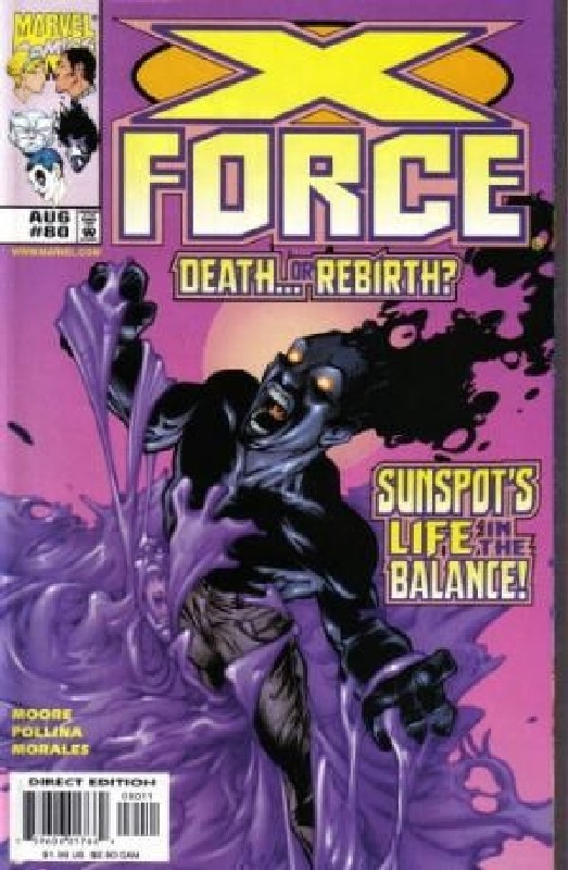 Cover of X-Force (Vol 1) #80. One of 250,000 Vintage American Comics on sale from Krypton!
