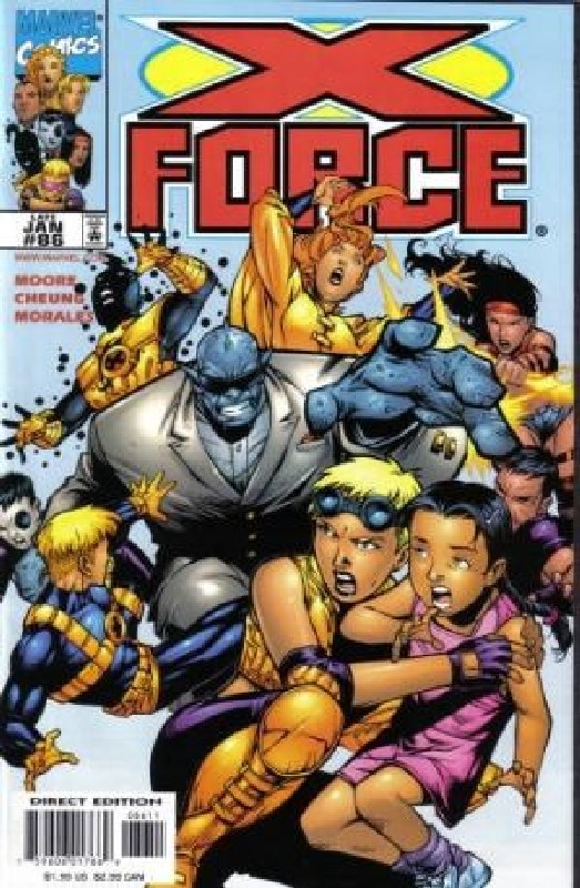 Cover of X-Force (Vol 1) #86. One of 250,000 Vintage American Comics on sale from Krypton!