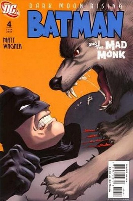 Cover of Batman & The Mad Monk #4. One of 250,000 Vintage American Comics on sale from Krypton!