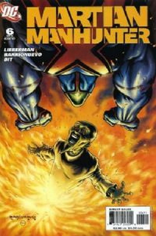Cover of Martian Manhunter (2006 Ltd) #6. One of 250,000 Vintage American Comics on sale from Krypton!
