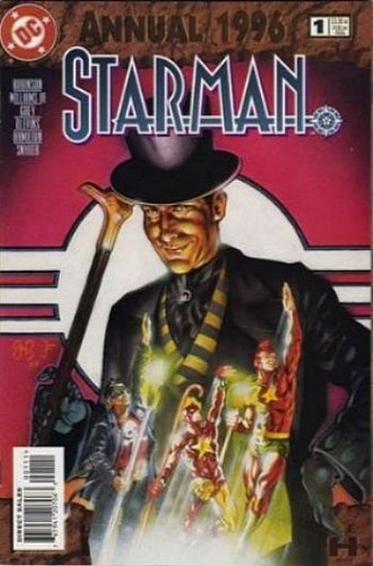 Cover of Starman Annual #1. One of 250,000 Vintage American Comics on sale from Krypton!
