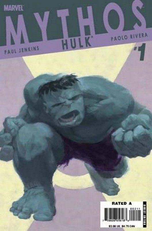 Cover of Mythos: Hulk (2006 One Shot) #1. One of 250,000 Vintage American Comics on sale from Krypton!
