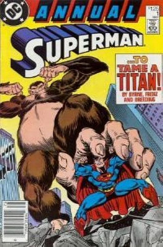 Cover of Superman Annual (Vol 2) #1. One of 250,000 Vintage American Comics on sale from Krypton!